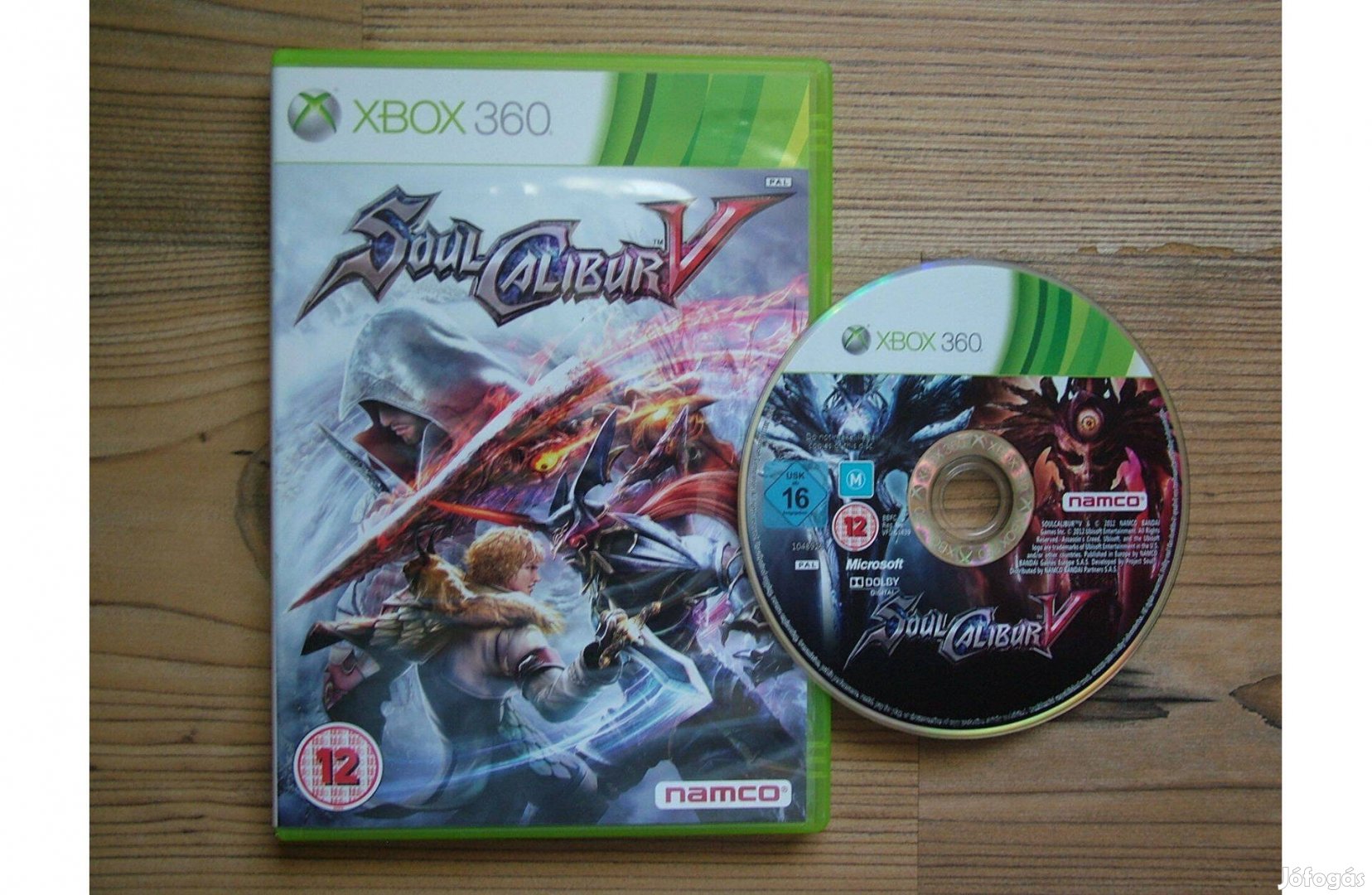 Xbox 360 Soulcalibur V játék Soul Calibur 5