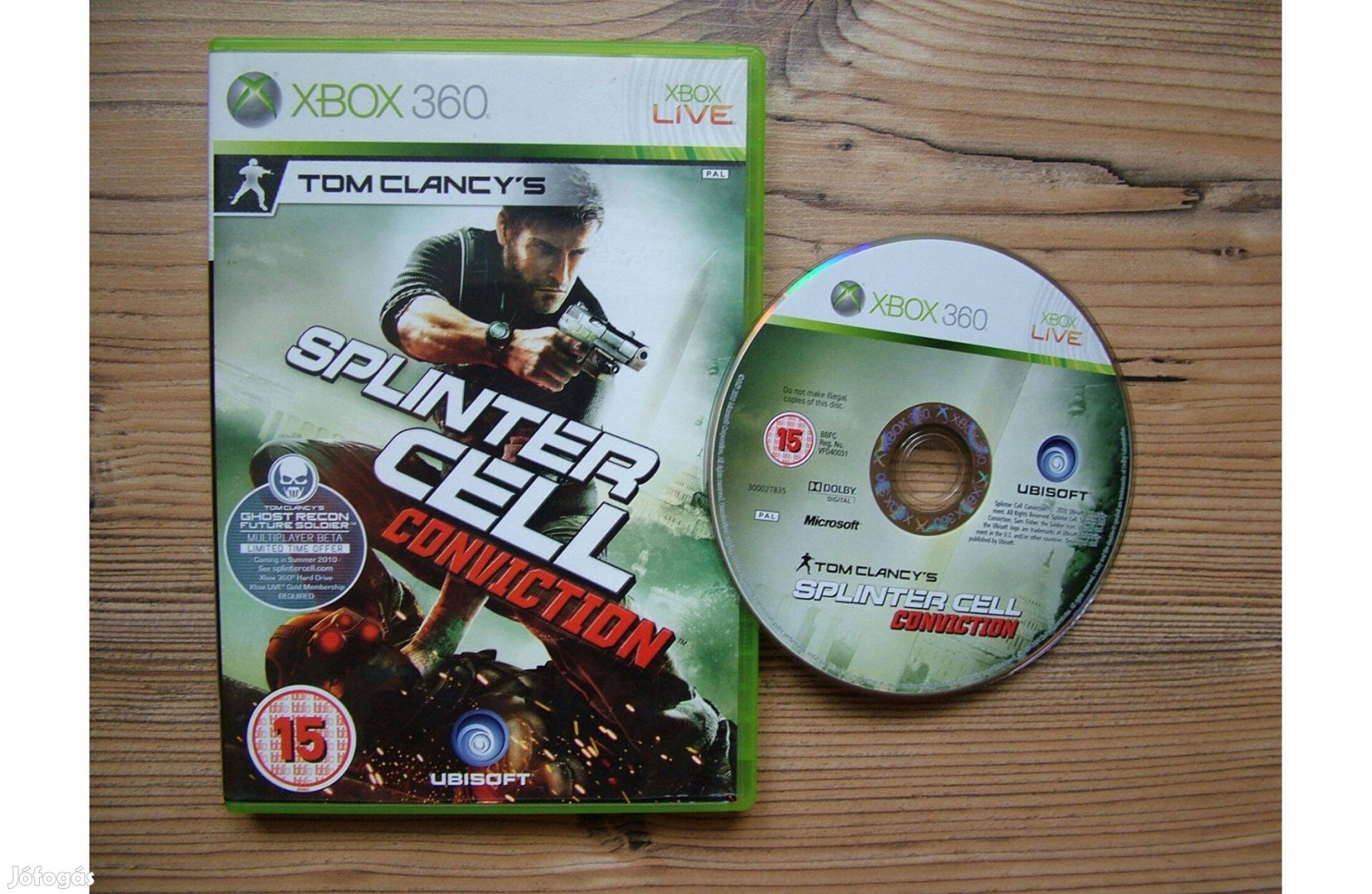 Xbox 360 Splinter Cell Conviction játék Xbox One is