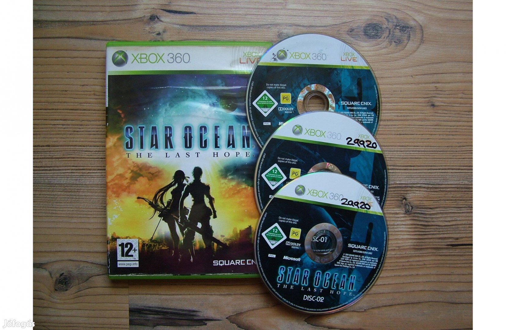 Xbox 360 Star Ocean The Last Hope játék Xbox One is