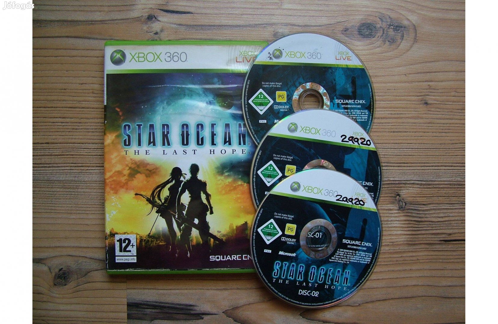 Xbox 360 Star Ocean The Last hope játék Xbox One is