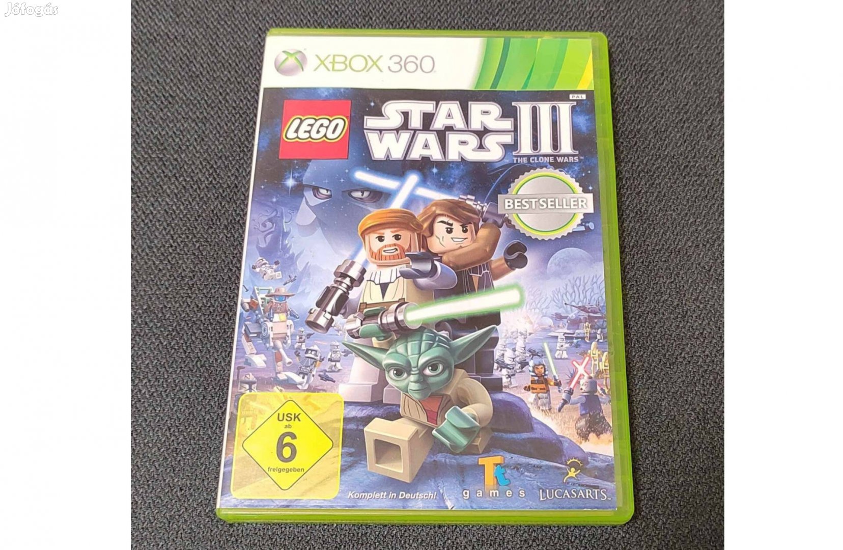 Xbox 360 Star Wars III - tesztelt - Foxpost OK