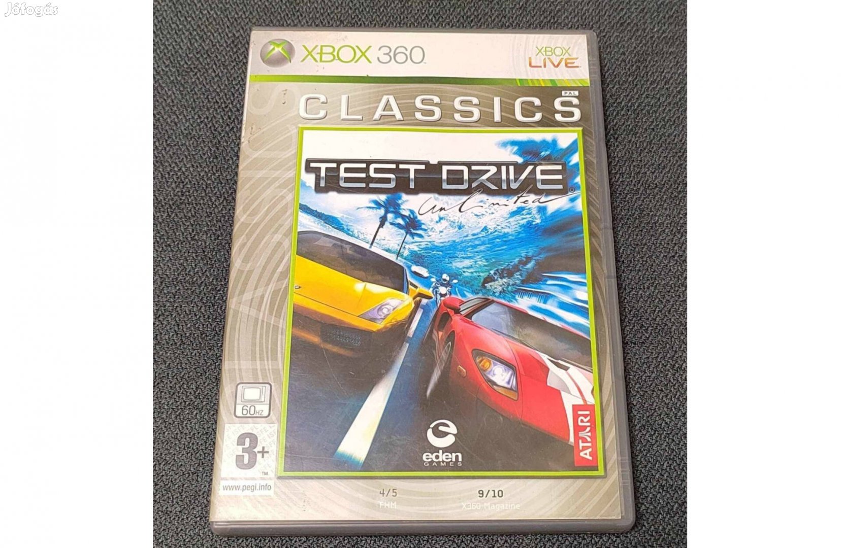 Xbox 360 Test Drive Unlimited - tesztelt, foxpost OK