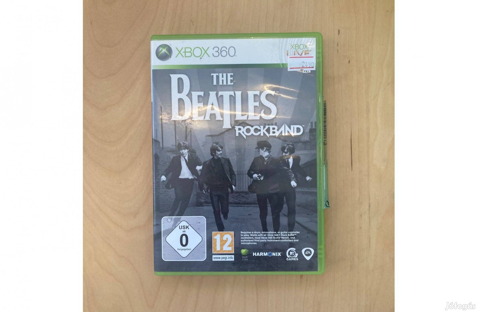 Xbox 360 The Beatles Rockband Használt