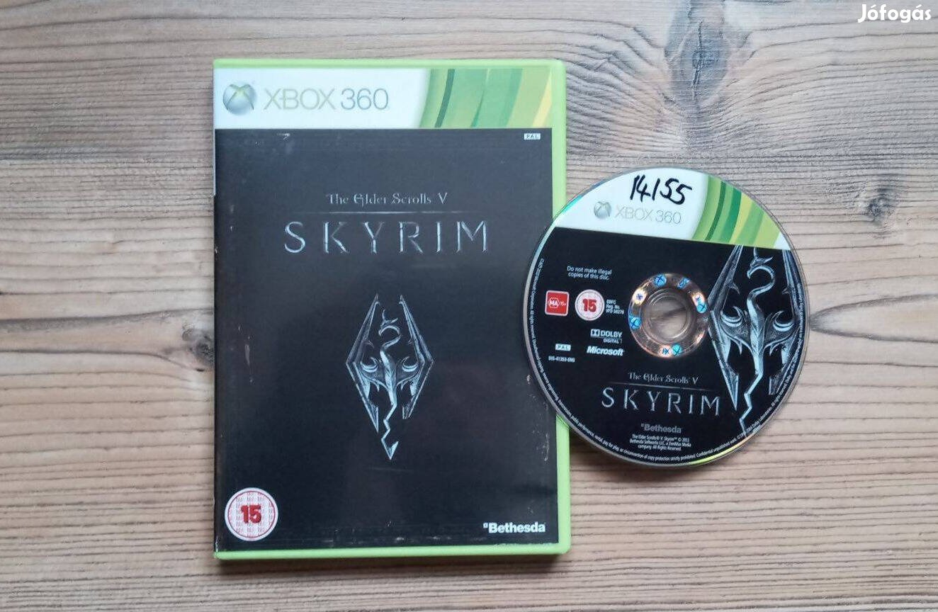 Xbox 360 The Elder Scrolls V Skyrim játék