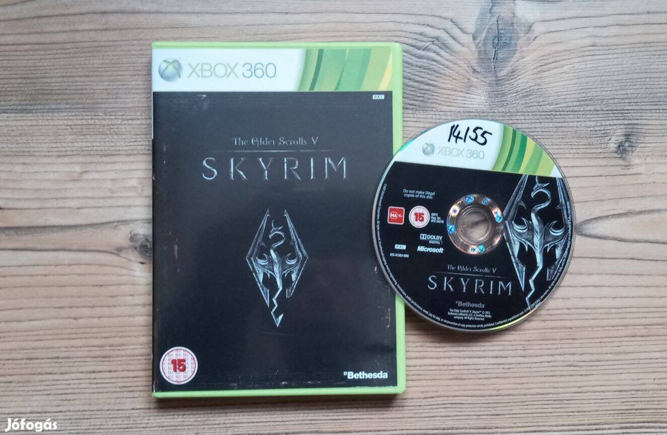 Xbox 360 The Elder Scrolls V Skyrim játék