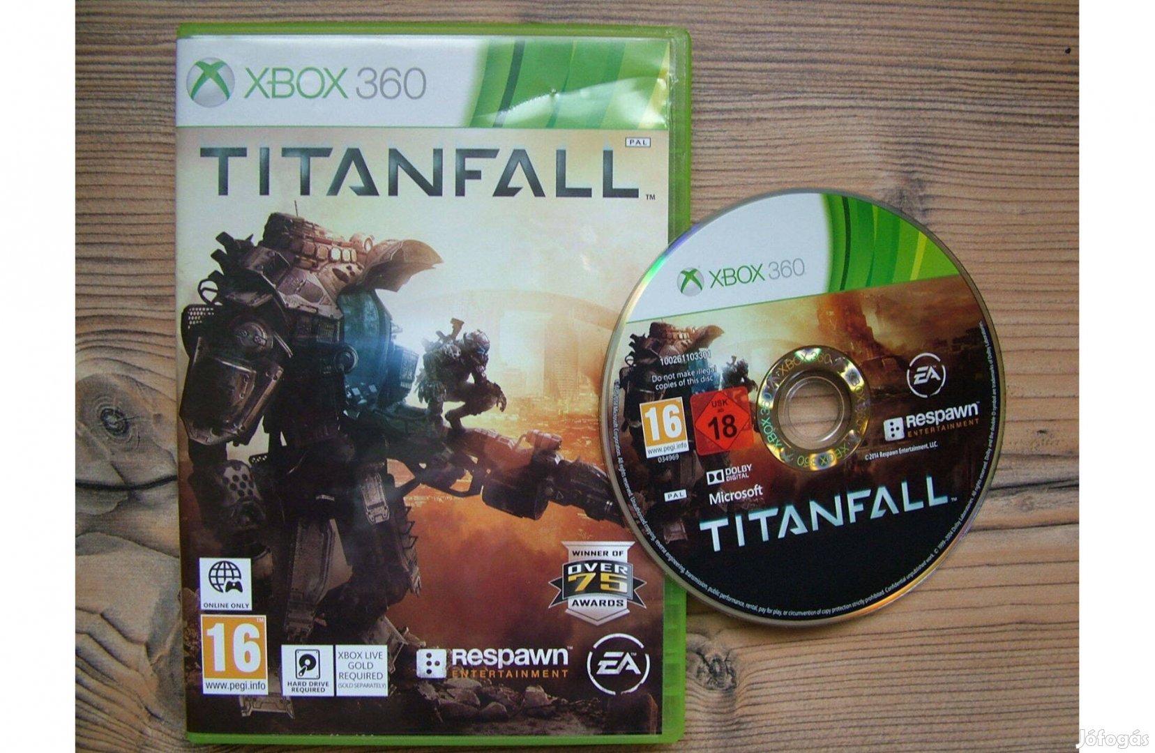 Xbox 360 Titanfall játék