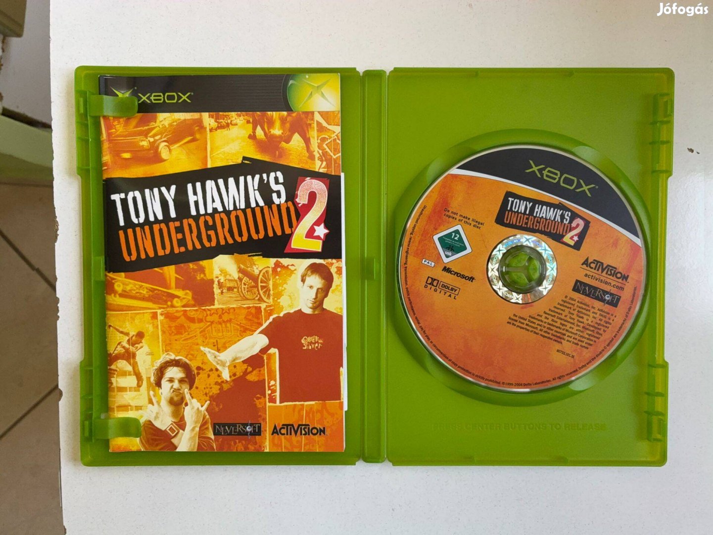 Xbox 360 Tony Hawk Undergrounds 2