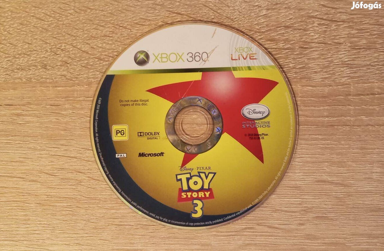 Xbox 360 Toy Story 3 játék Xbox One is