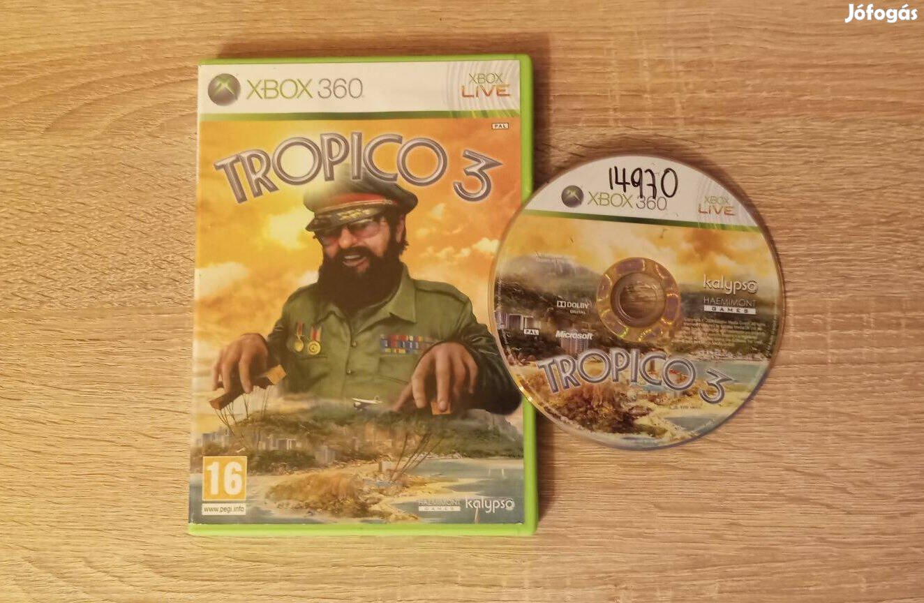 Xbox 360 Tropico 3 játék