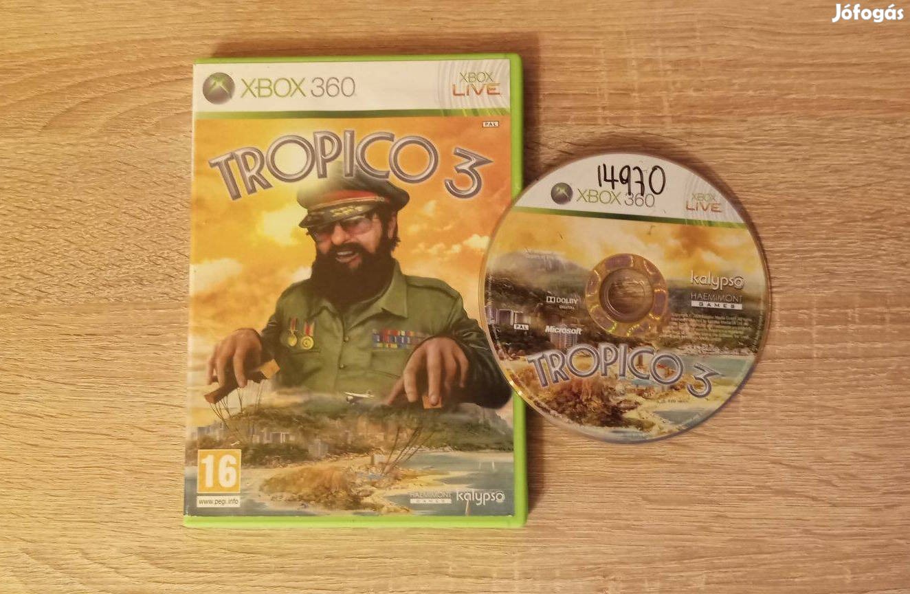 Xbox 360 Tropico 3 játék