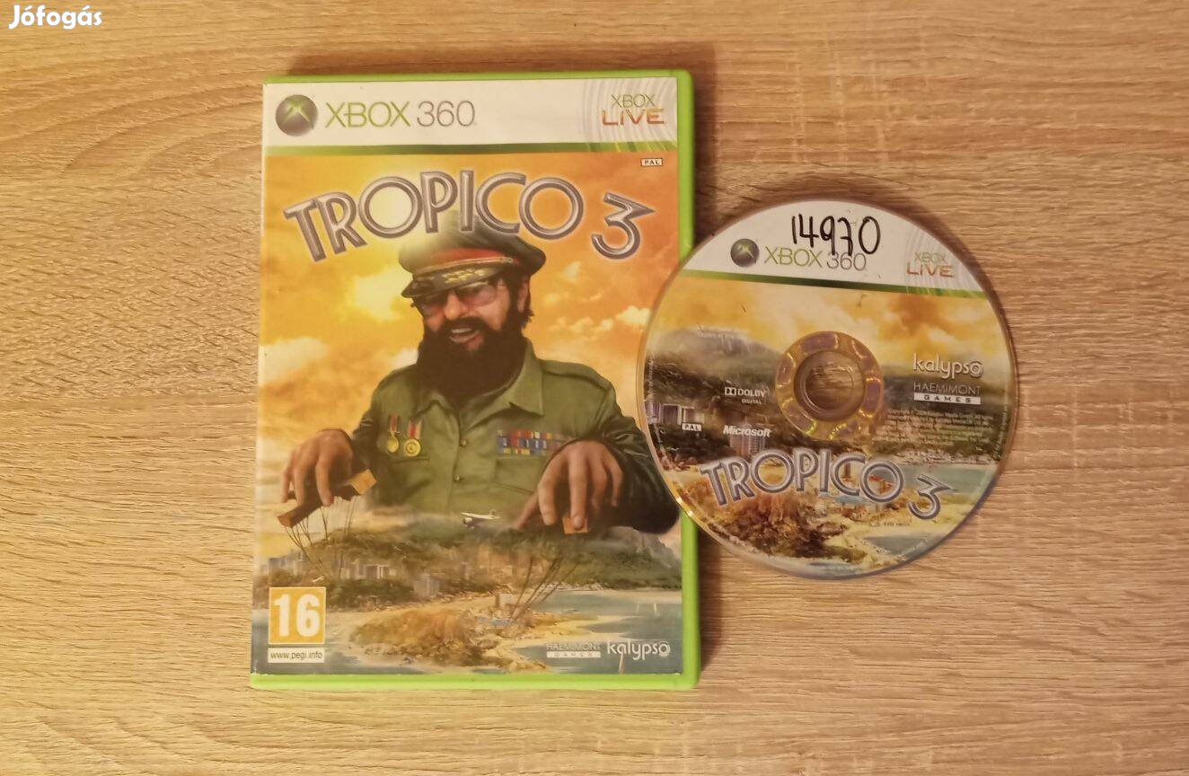 Xbox 360 Tropico 3 játék