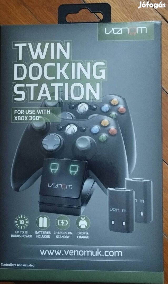 Xbox 360 Twin Docking Station(kontroller töltő)