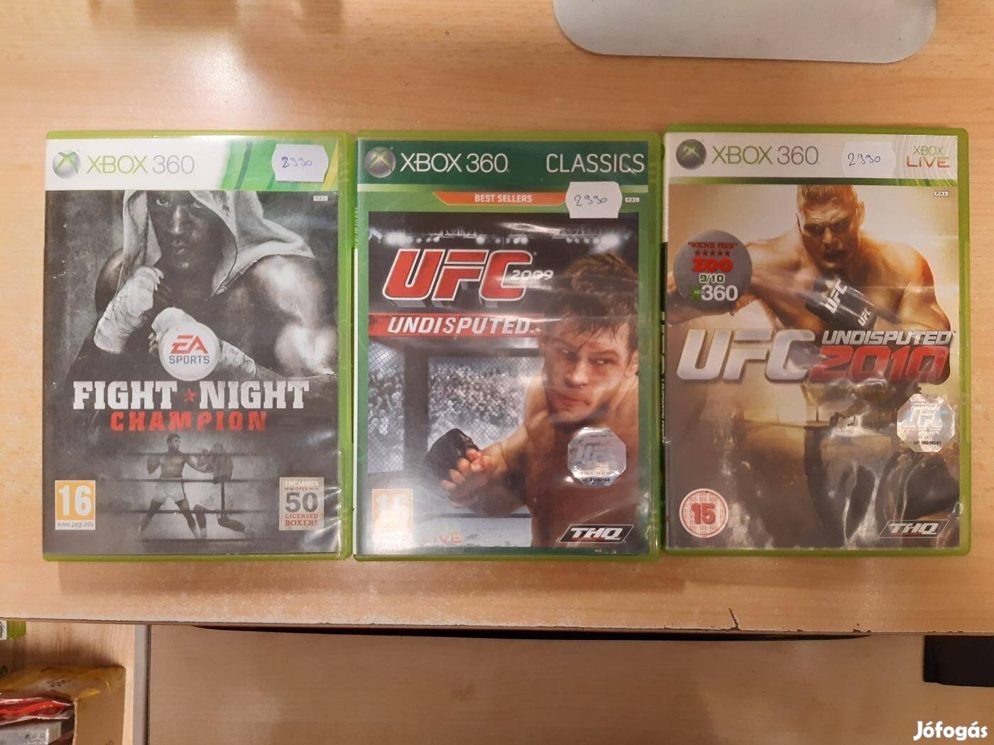 Xbox 360 UFC 2009, UFC 2010 Játék !