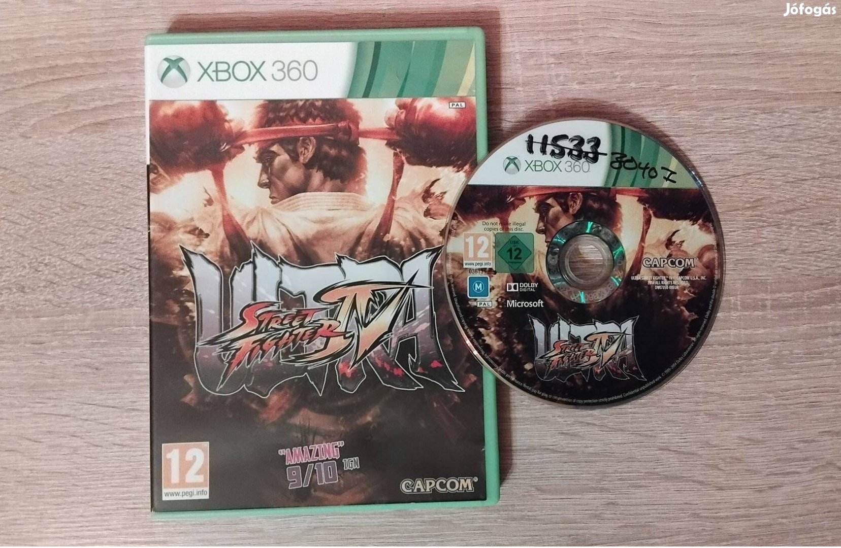 Xbox 360 Ultra Street Fighter IV játék Street Fighter 4