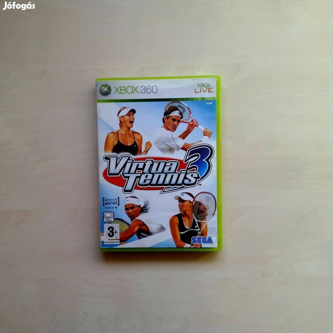 Xbox 360 Virtua Tennis 3 játék eladó