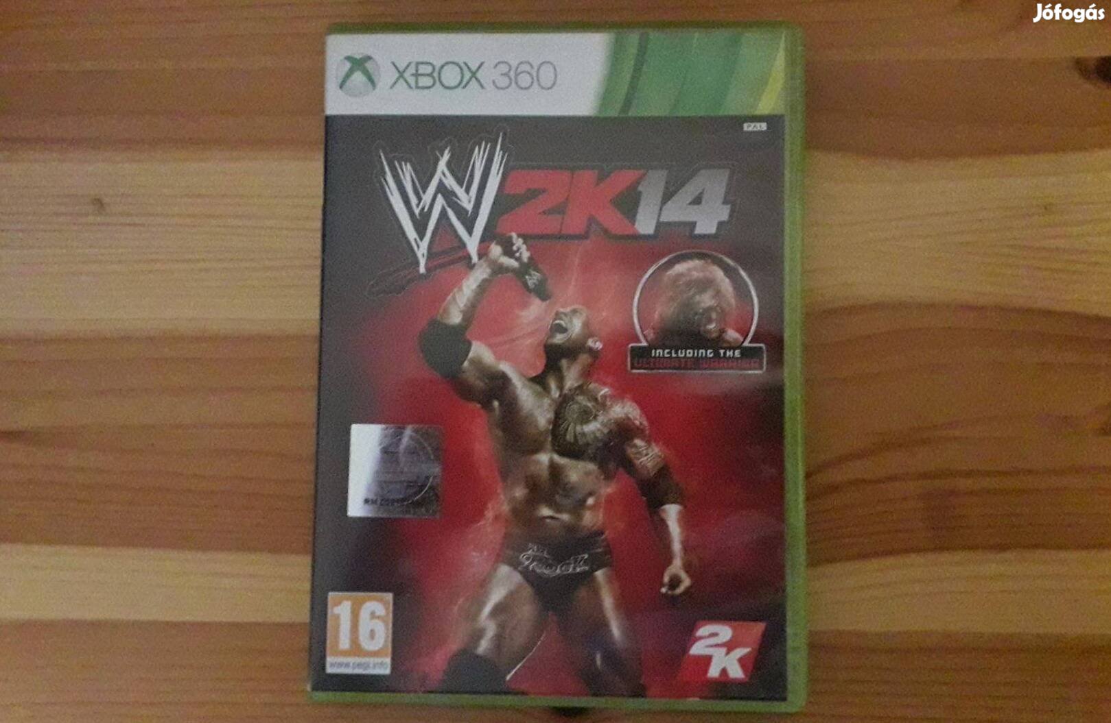 Xbox 360 WWE 2K14 (gyári, angol nyelvű)