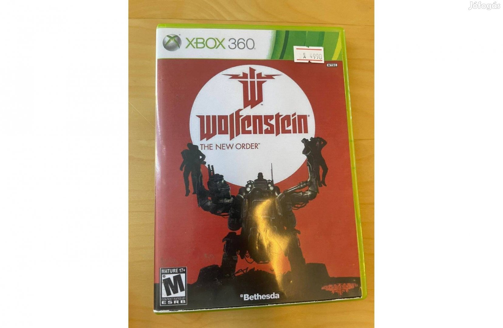 Xbox 360 Wolfenstein New Order (használt)