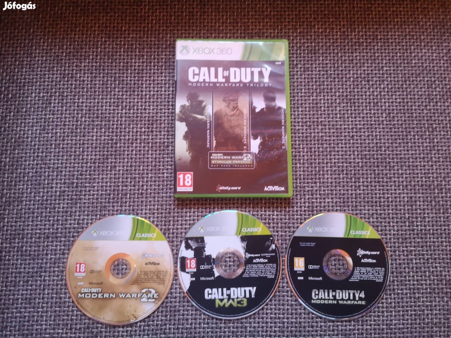 Xbox 360 Xbox360 Call of Duty COD Modern Warfare Trilogy 