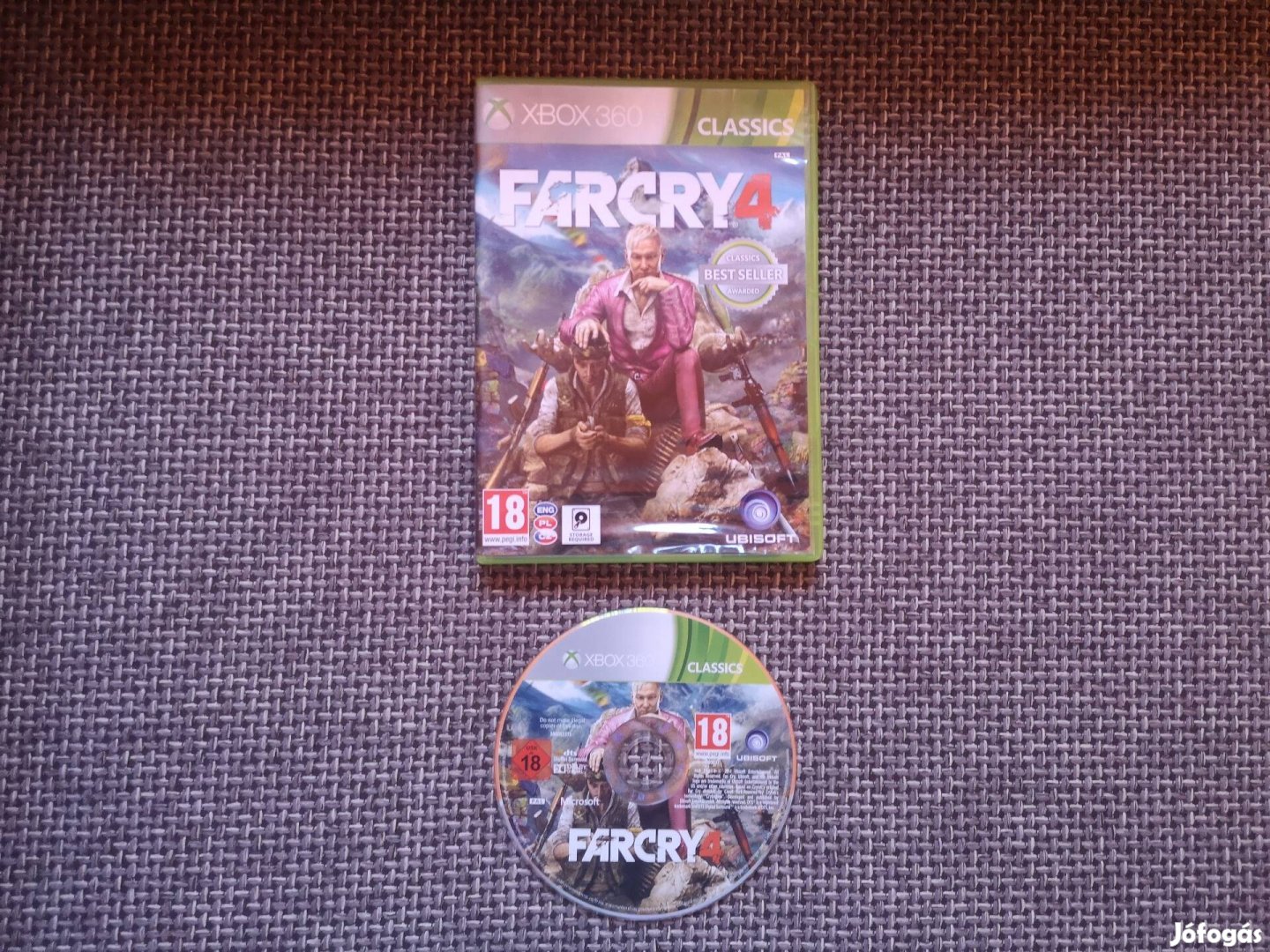 Xbox 360 Xbox360 Far Cry 4 Farcry 4 Játéklemez 