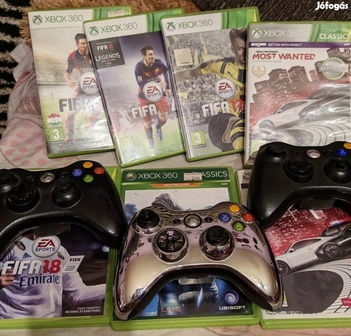 Xbox 360  Játékokkal 