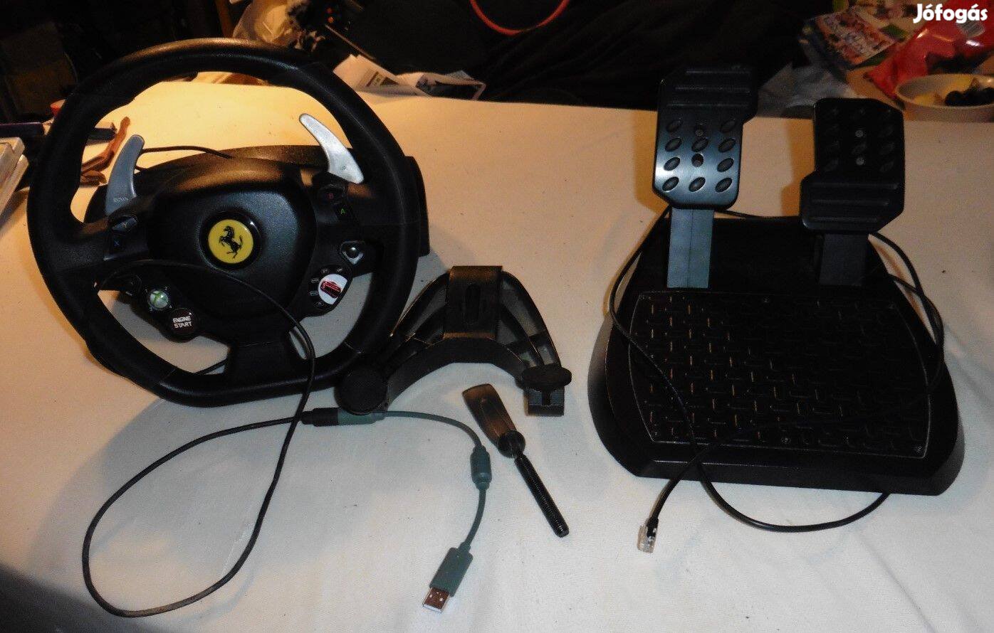 Xbox 360, PC, Thrustmaster Ferrari Kormány Pedállal