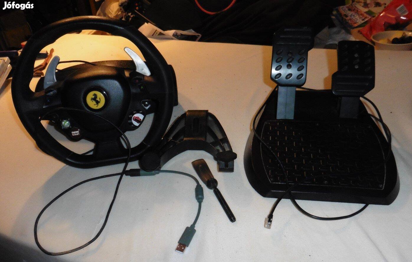 Xbox 360, PC, Thrustmaster Ferrari Kormány Pedállal