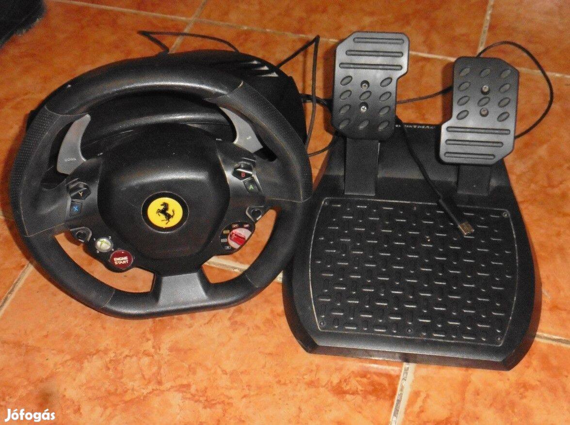 Xbox 360, PC, Thrustmaster Ferrari Kormány Pedállal, hibával