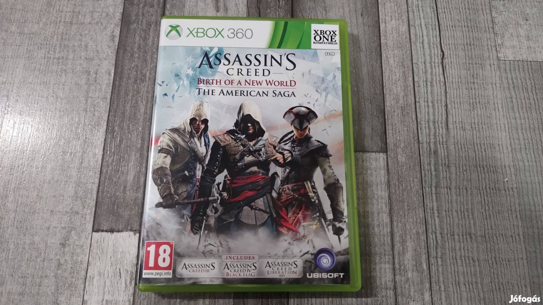 Xbox 360 : Assassin's Creed III + Assassin's Creed IV - Xbox One És Se
