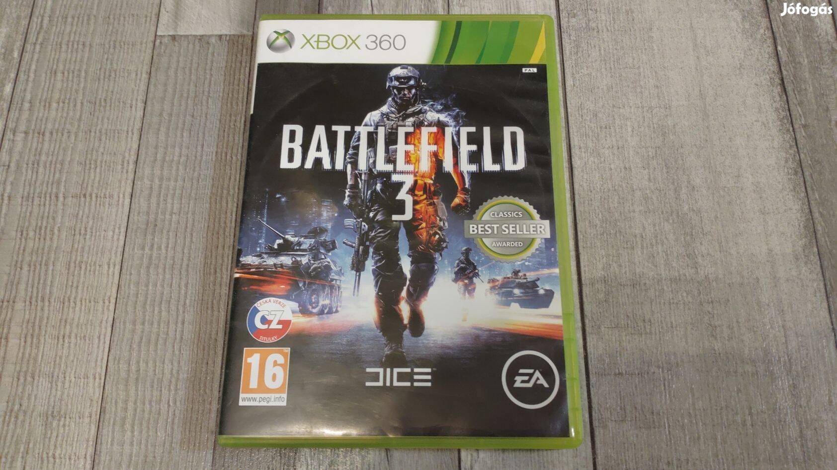 Xbox 360 : Battlefield 3 - Xbox One És Series X Kompatibilis !