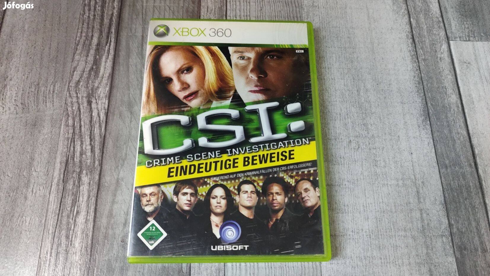 Xbox 360 CSI Crime Scene Investigation Hard Evidence