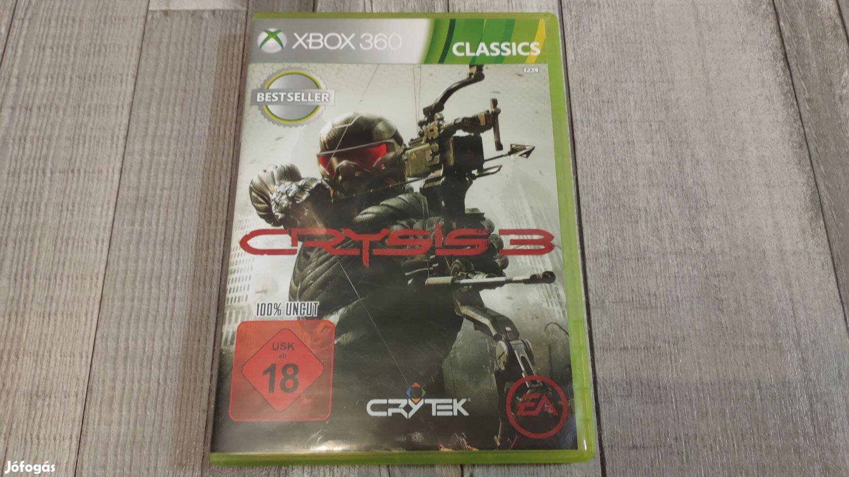 Xbox 360 : Crysis 3 - Xbox One És Series X Kompatibilis ! - Német