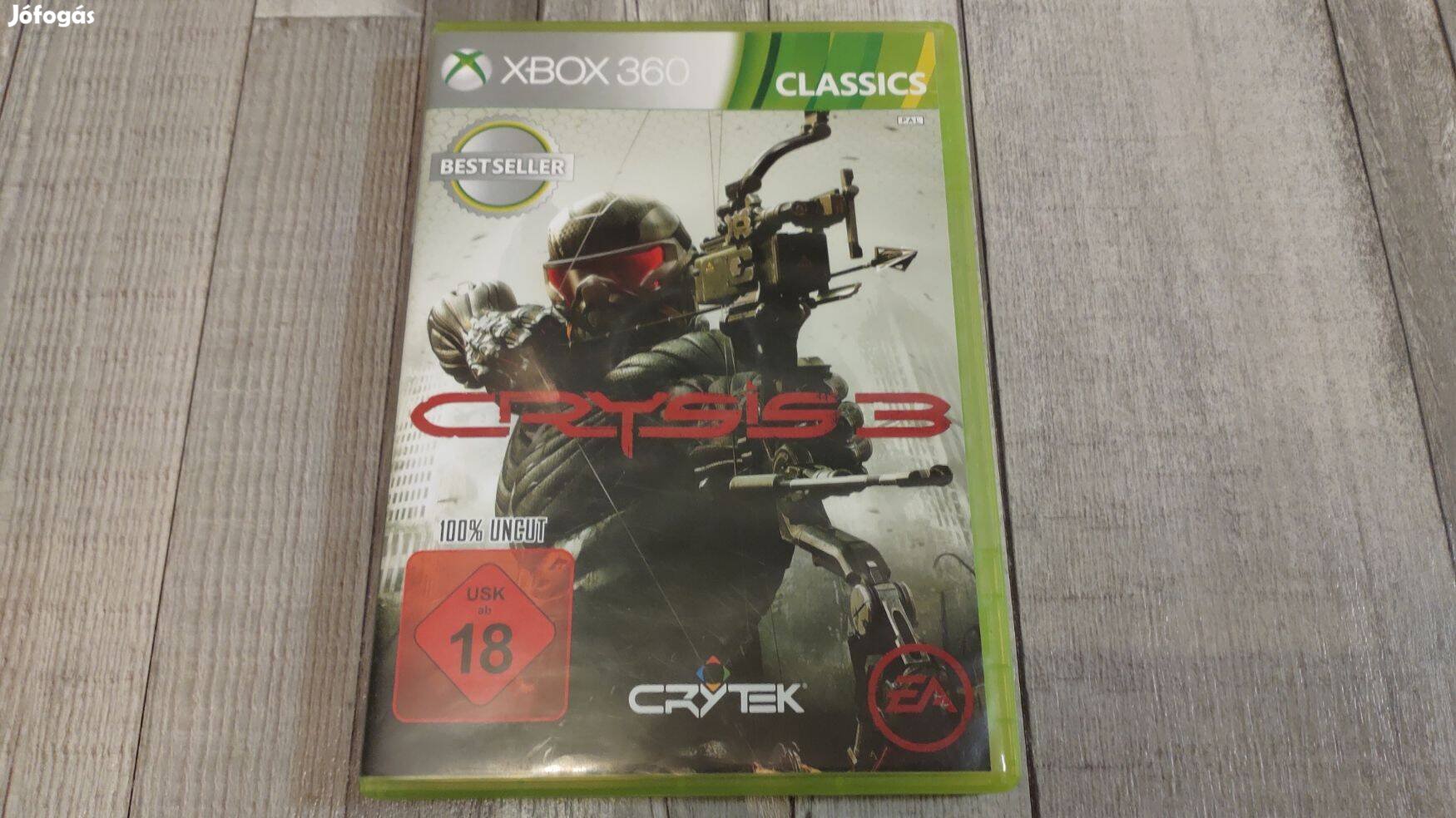 Xbox 360 : Crysis 3 - Xbox One És Series X Kompatibilis ! - Német