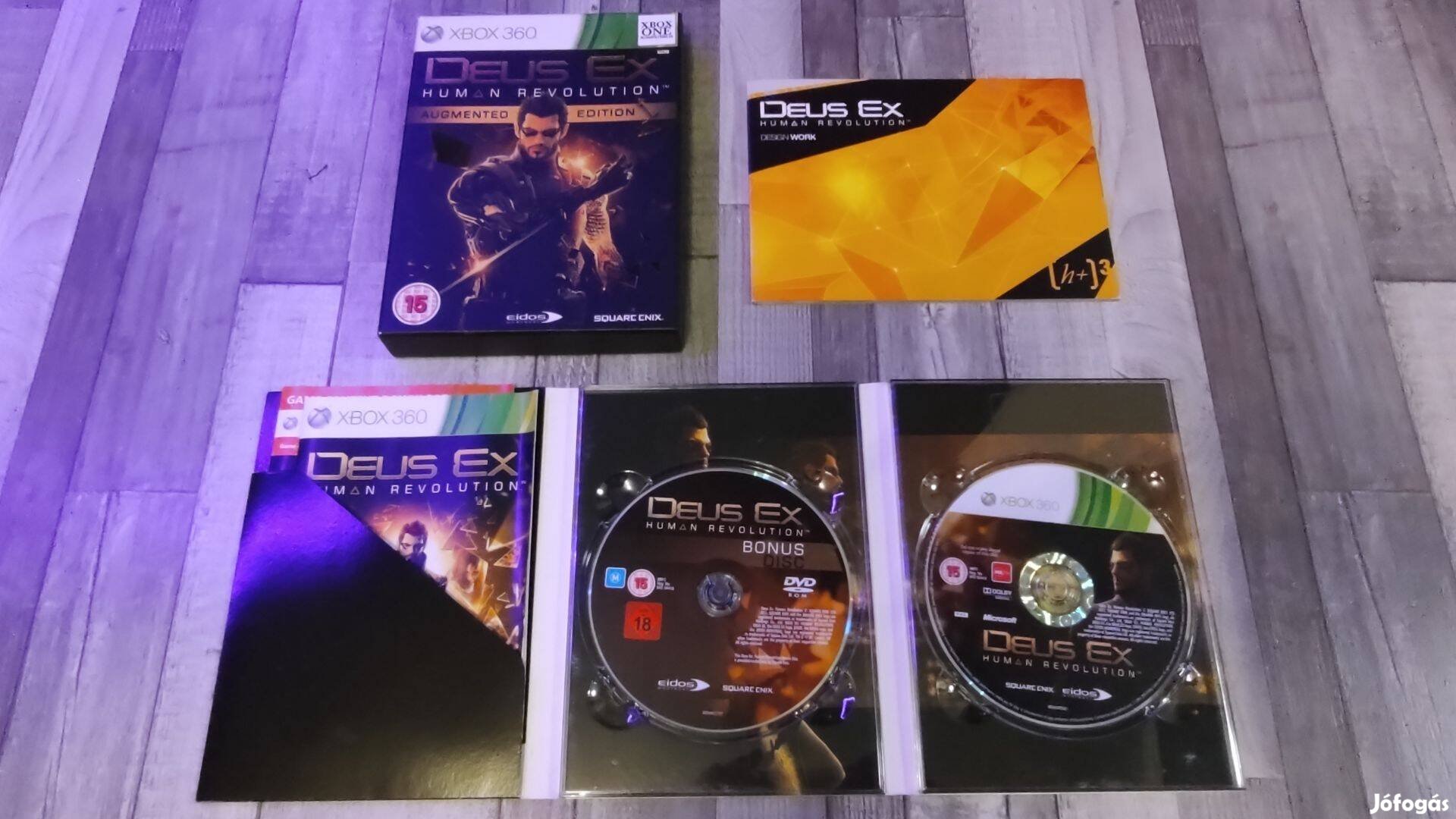 Xbox 360 : Deus Ex Human Revolution Augmented Edition - Gyűjtői Változ