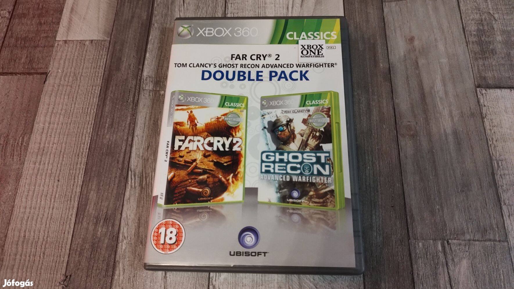 Xbox 360 : Far Cry 2 + Tom Clancy's Ghost Recon Advanced Warfighter -