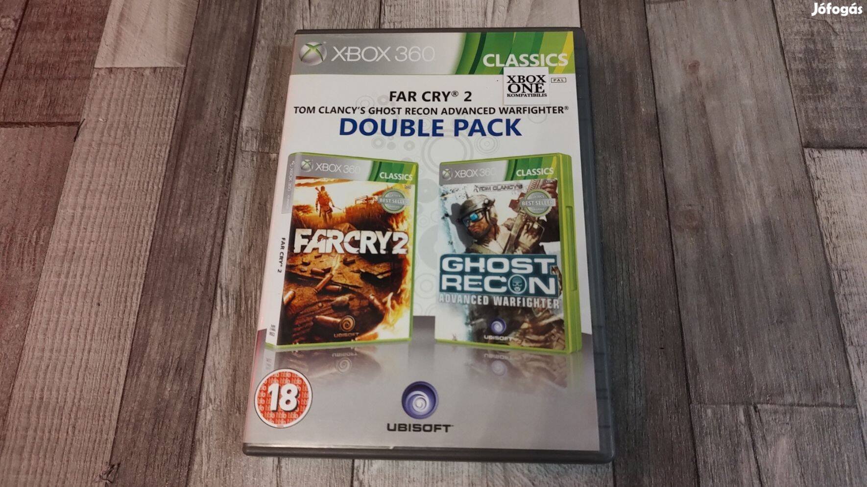 Xbox 360 : Far Cry 2 + Tom Clancy's Ghost Recon Advanced Warfighter -