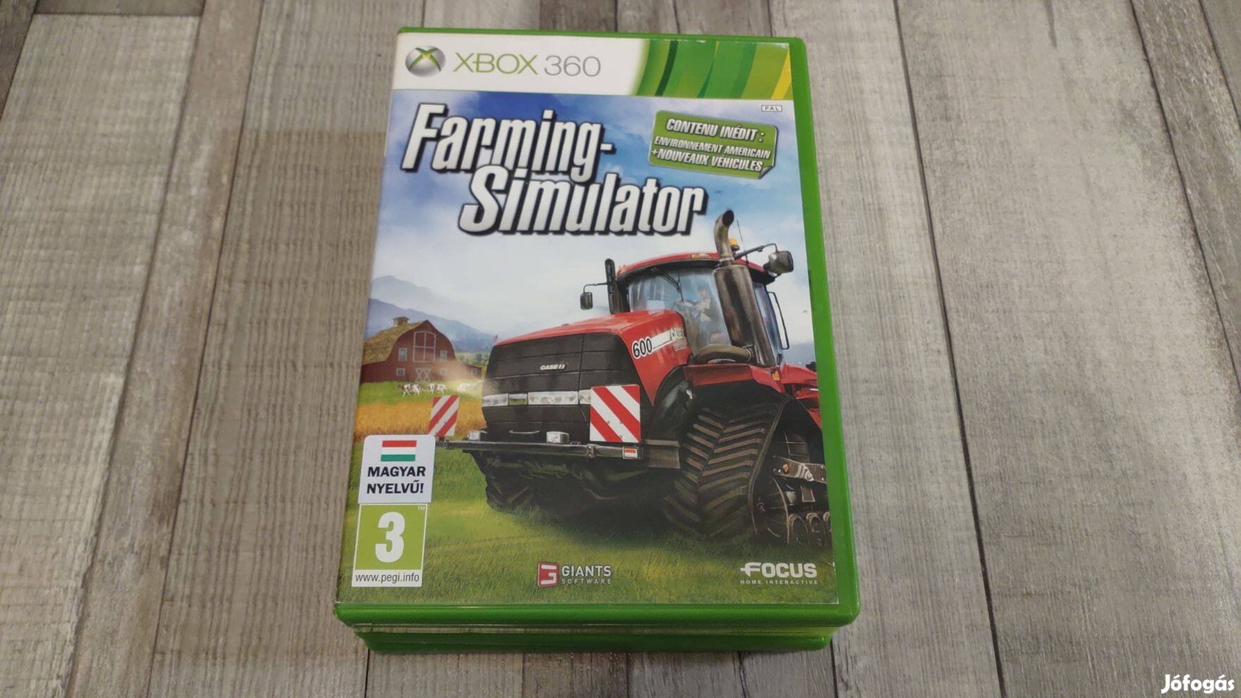 Xbox 360 : Farming Simulator - Magyar ! - Extra Ritka !