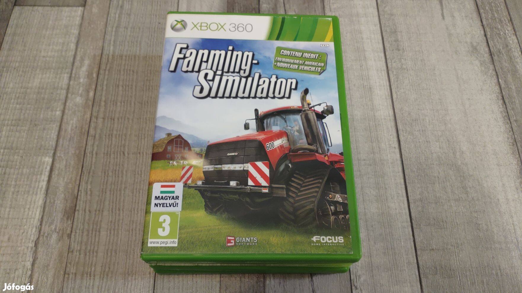 Xbox 360 Farming Simulator - Magyar ! - Extra Ritka !