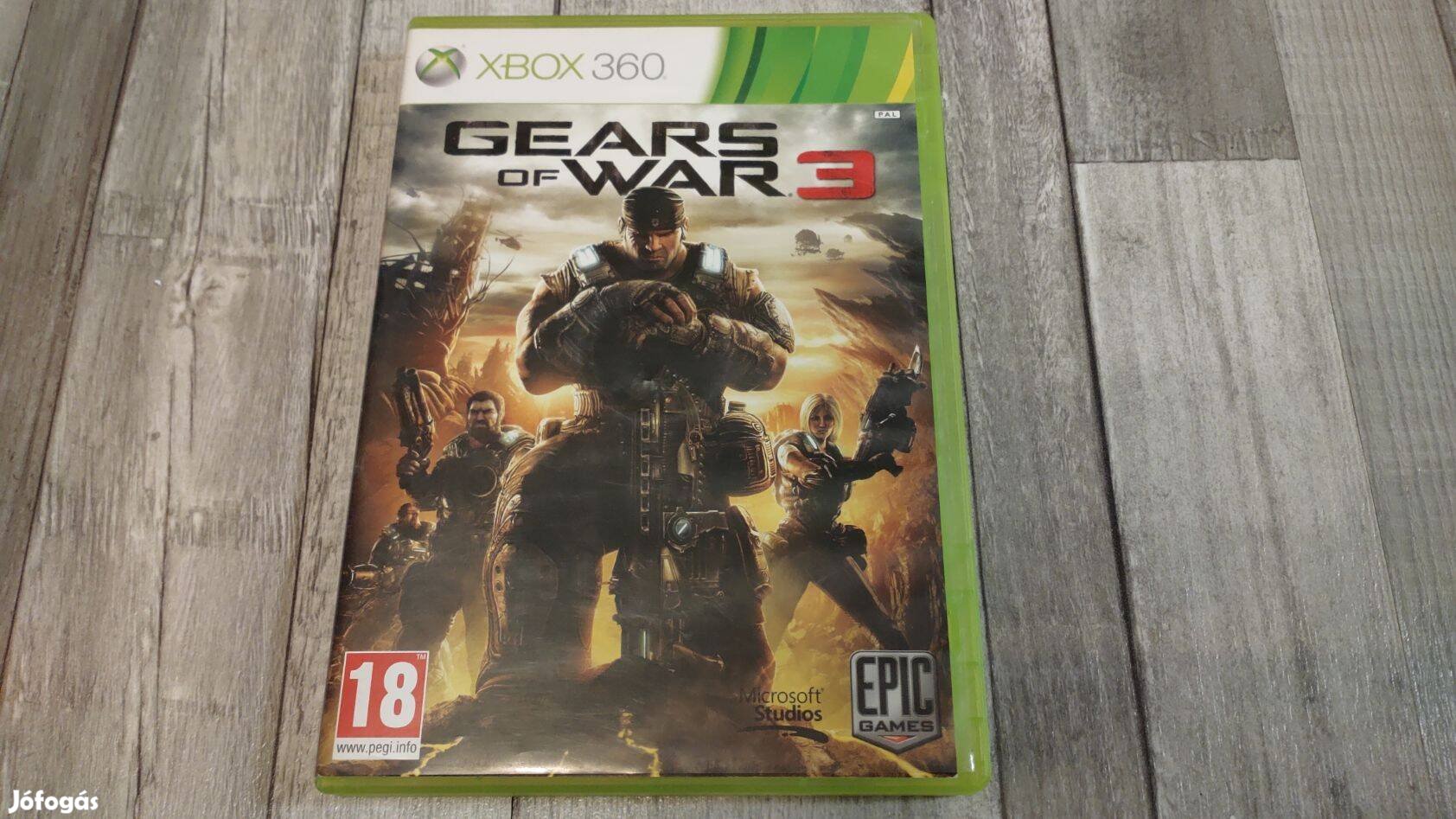 Xbox 360 : Gears Of War 3 - Xbox One És Series X Kompatibilis !