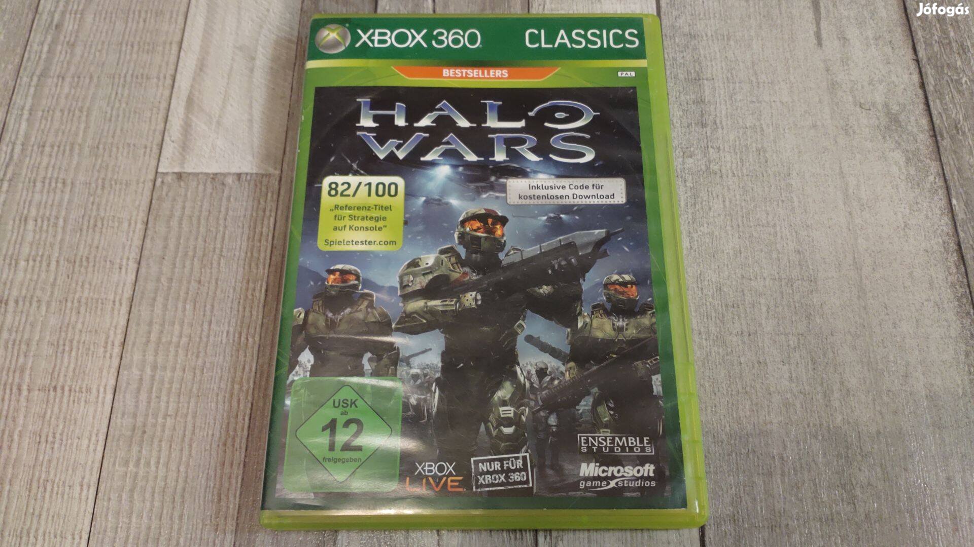 Xbox 360 : Halo Wars - Xbox ONE És Series X Kompatibilis ! - Német