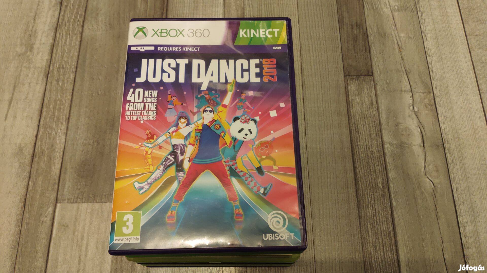 Xbox 360 : Kinect Just Dance 2018 - Táncos ! - Ritka !