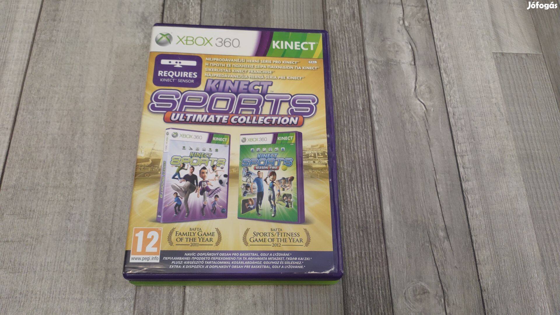 Xbox 360 : Kinect Sports Ultimate Collection ( 1. + 2. ) - 2x6db Játék