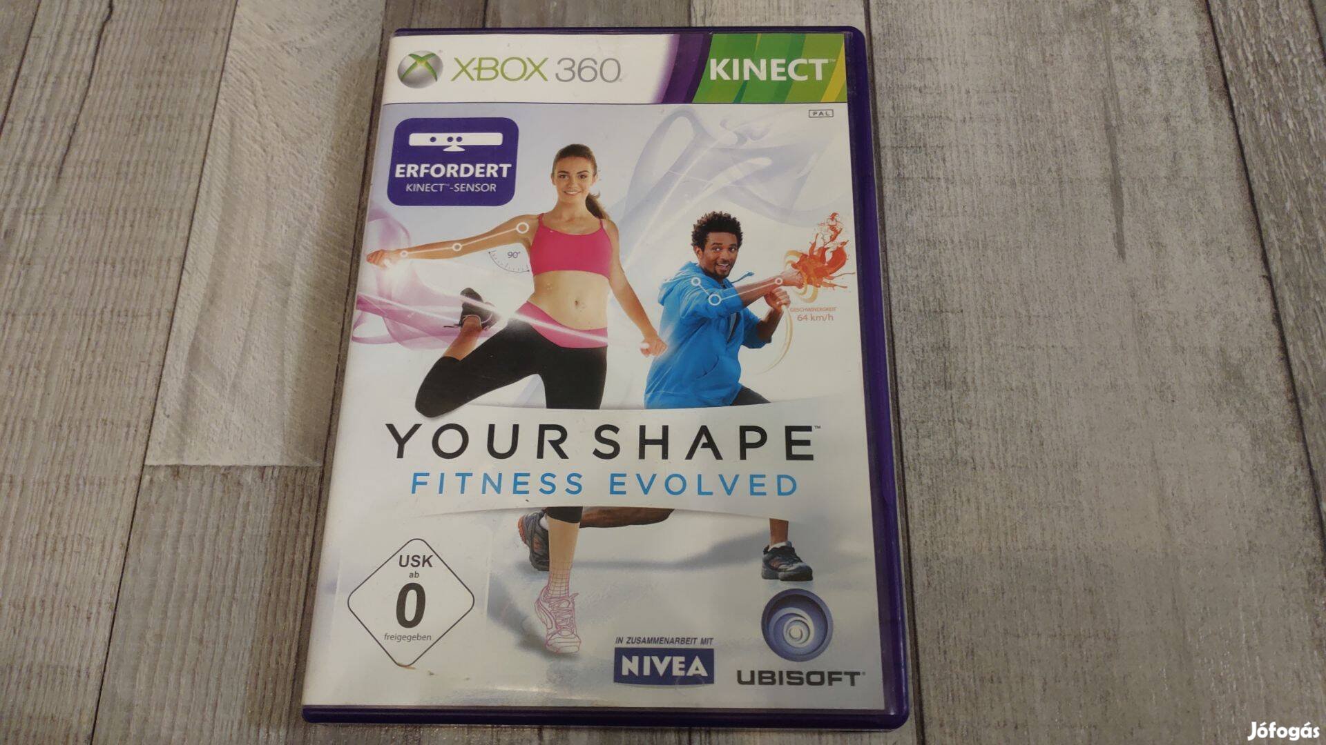 Xbox 360 Kinect Your shape Fitness Evolved