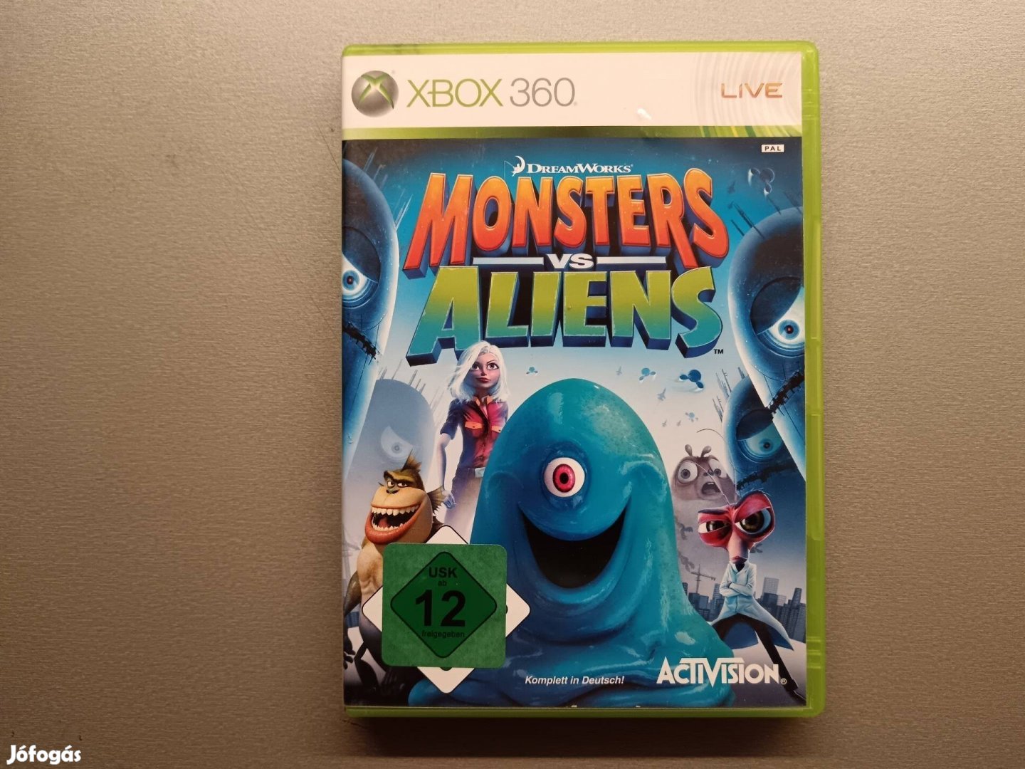 Xbox 360 - Monsters vs Aliens