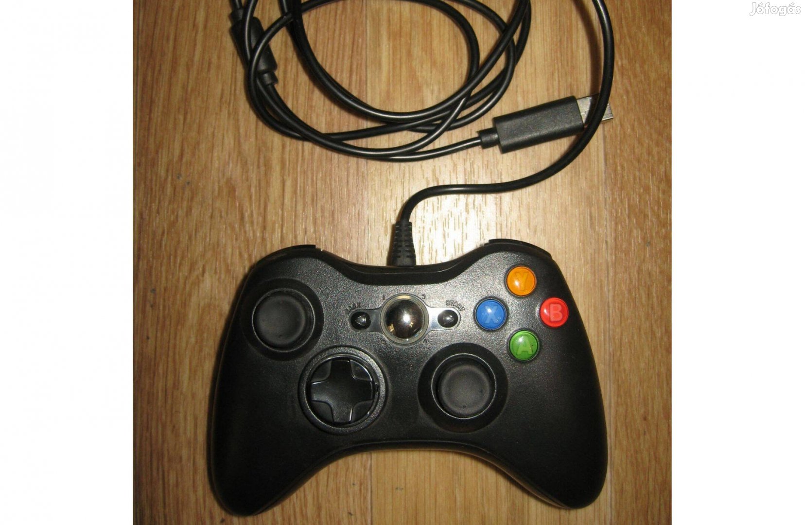 Xbox 360 / PC Vezetékes Kontroller Controller Fekete