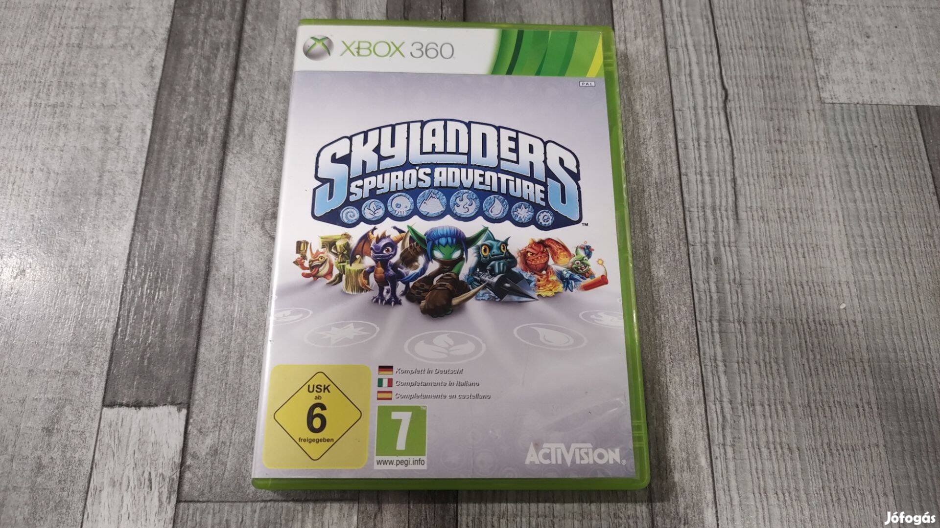 Xbox 360 : Skylanders Spyro's Adventure Alapjáték