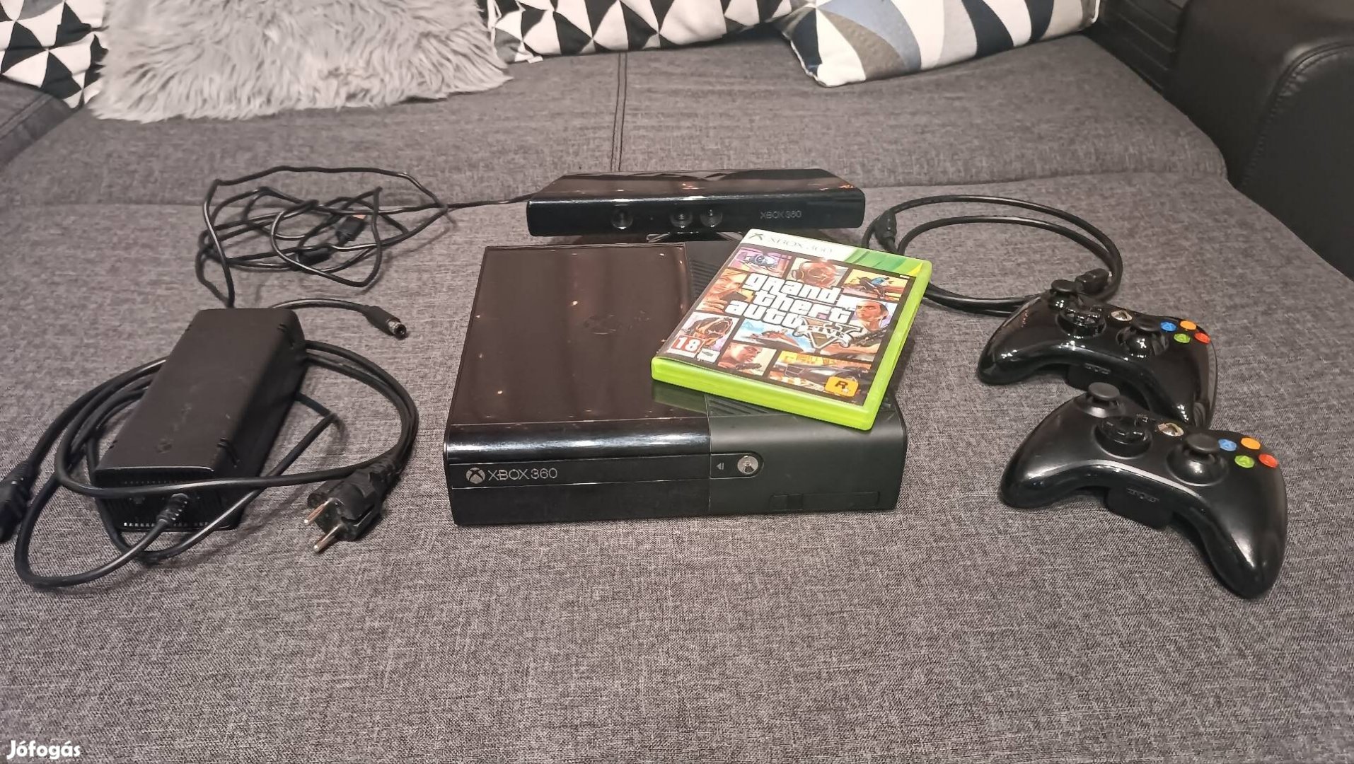 Xbox 360 + kinect + 2 joystick