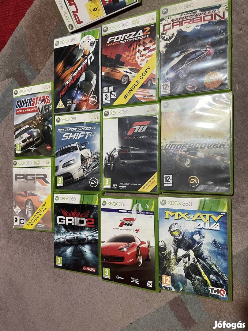 Xbox 360 autós játékok