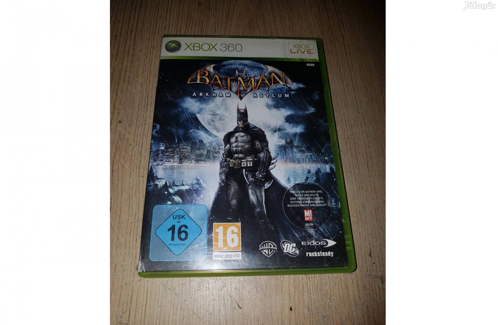 Xbox 360 batman arkham asylum eladó