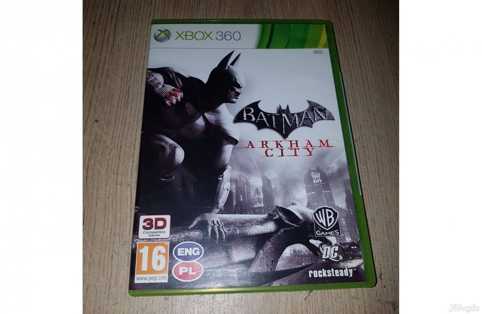 Xbox 360 batman arkham asylum játék eladó