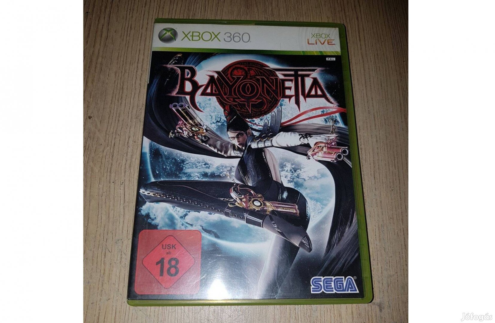 Xbox 360 bayonetta eladó